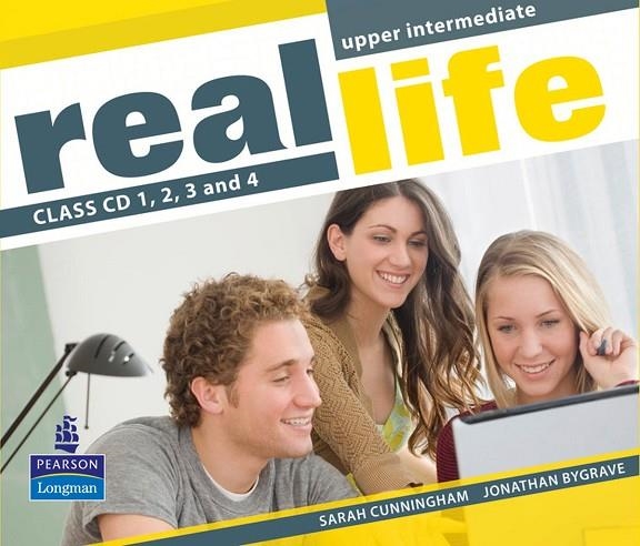 REAL LIFE UPPER-INTERMEDIATE CLASS CDS 1-4 | 9781405897327 | SARAH CUNNINGHAM