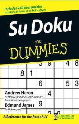 SU DOKU FOR DUMMIES | 9780470018927 | J F BAKER