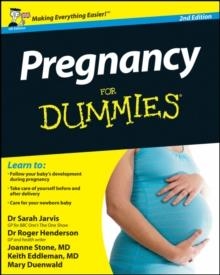 PREGNANCY FOR DUMMIES | 9781119976615 | SARAH JARVIS/ROGER HENDERSON/JOANNE STON