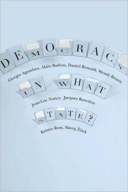 DEMOCRACY IN WHAT STATE? | 9780231152990 | VV. AA.