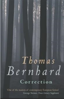 CORRECTION | 9780099442547 | THOMAS BERNHARD