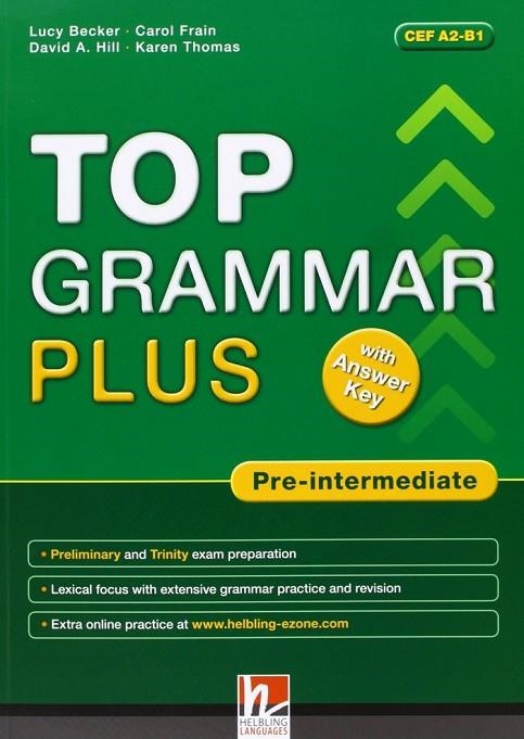 TOP GRAMMAR PLUS PRE-INT SB | 9783852725673 | RACHEL FINNIE, CAROL FRAIN