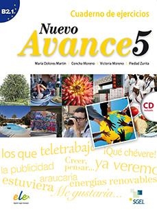 NUEVO AVANCE 5 B2.1 LIBRO DE EJERCICIOS+CD | 9788497786737 | Moreno García, Concha;Moreno Rico, Victoria;Zurita Sáenz de Navarrete, Piedad