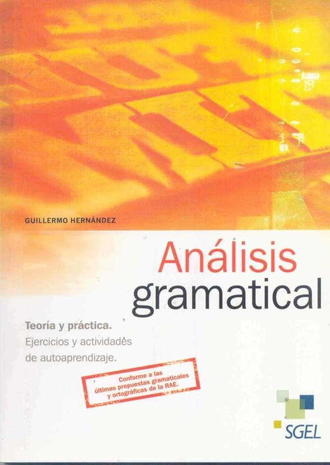 ANALISIS GRAMATICAL | 9788497786652 | Hernández García, Guillermo