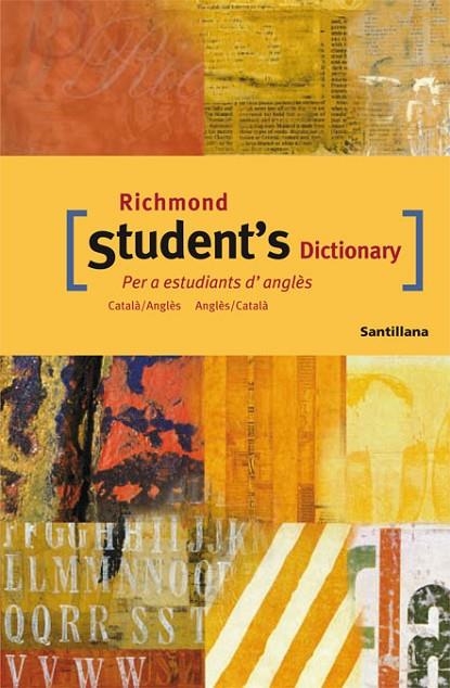 RICHMOND STUDENT'S DICTIONARY CATALÀ (N.ED) | 9788429495300 | Varios autores