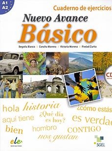 NUEVO AVANCE BASICO A1A2 LIBRO DE EJERCICIOS+CD | 9788497787482 | Moreno García, Concha;Moreno Rico, Victoria;Zurita Sáenz de Navarrete, Piedad