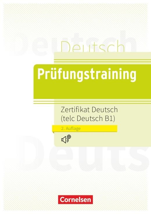 PRUFUNGSTRAINING ZERTIFIKAT DEUTSCH | 9783060203109 | CORNELSEN