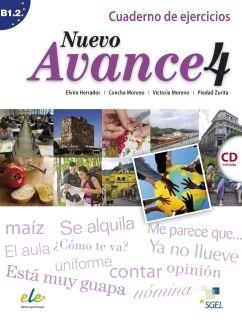 NUEVO AVANCE 4 B1.2 LIBRO DE EJERCICIOS+CD | 9788497786720 | Moreno García, Concha;Moreno Rico, Victoria;Zurita Sáenz de Navarrete, Piedad