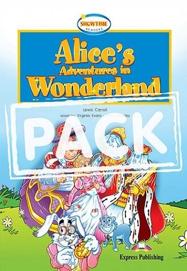 ALICE'S ADVENTURE IN WONDERLAND READER+AUDIOCD/DVD | 9781849740814 | EXPRESS PUBLISHING (OBRA COLECTIVA)