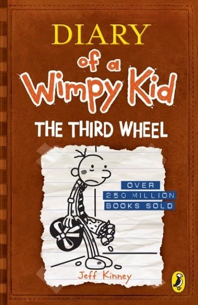 DIARY OF A WIMPY KID 07: THE THIRD WHEEL | 9780141345741 | JEFF KINNEY