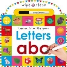 LETTERS ABC (WIPE CLEAN: LEARN TO WRITE) | 9780312492519