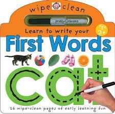 FIRST WORDS (WIPE-CLEAN) | 9780312513931