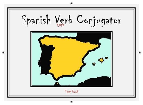 SPANISH VERB CONJUGATOR+EJER+ROTULADOR+GOMA | 9788461705535 | CUBILES MARTíN, JACOBO