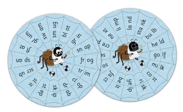 JOLLY PHONICS BLENDS WHEELS (PACK OF 10 WHEELS)  N | 9781844144372 | Sue Lloyd