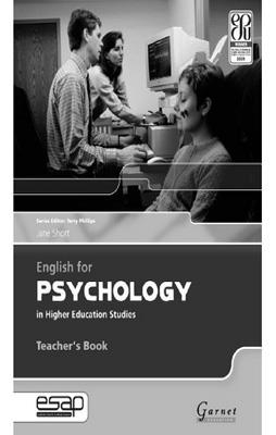 ENGLISH FOR PSYCHOLOGY TB | 9781859644478