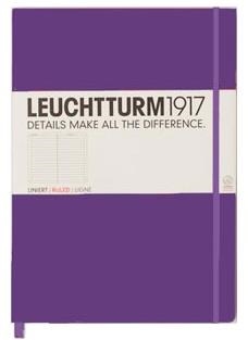 NOTEBOOK MEDIUM A5, TAPA DURA, LISA LILA | 4004117352683