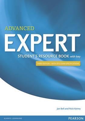 CAE ADVANCED EXPERT 3RD EDITION  RESOURCE BOOK+ONLINE AUDIO+KEY | 9781447980605 | JAN BELL