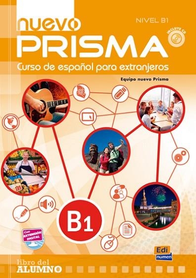 NUEVO PRISMA B1 ALUMNO/CD | 9788498486377