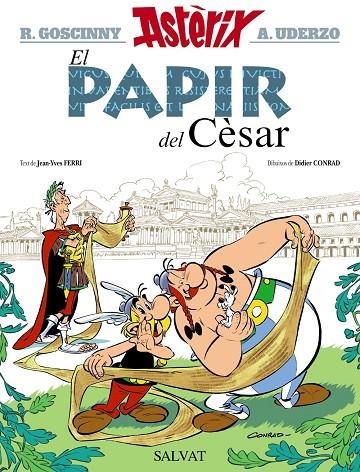 ASTERIX I EL PAPIR DEL CESAR | 9788469604694 | Goscinny, René;Ferri, Jean-Yves