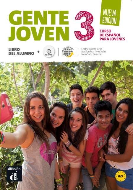 GENTE JOVEN 3 NUEVA EDICION LIBRO DEL ALUMNO+CD | 9788415846314 | ALONSO ARIJA, ENCINA/MARTÍNEZ SALLÉS, MATILDE/SANS BAULENAS, NEUS