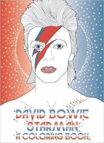 DAVID BOWIE STARMAN COLOURING BOOK | 9780859655507 | VARIS AUTORS