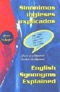 SINONIMOS INGLESES EXPLICATIVOS | 9788486623869 | RUTHERFORD, PETER