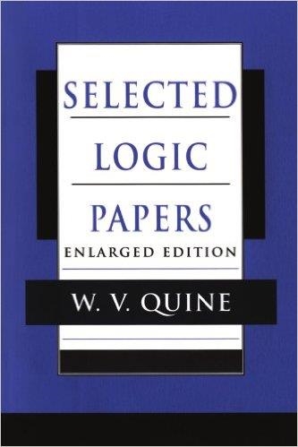 SELECTED LOGIC PAPERS | 9780674798373 | W. V. QUINE