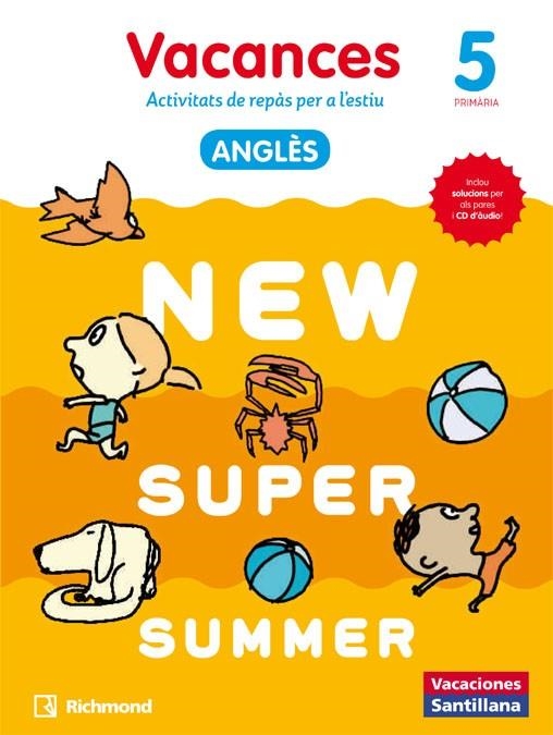 NEW SUPER SUMMER 5 SB+CD CATALAN | 9788466823074 | Varios autores