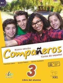 COMPAÑEROS 3 ALUMNO. NUEVA EDICION | 9788497789110 | Rodero Díez, Ignacio;Sardinero Francos, Carmen;Castro Viúdez, Francisca