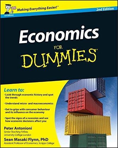 ECONOMICS FOR DUMMIES | 9780470973257 | PETER ANTONIONI