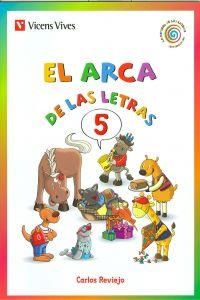 EL ARCA DE LAS LETRAS 5. LETRAS F,G,J,LL,Y,Ñ,X,W. | 9788468206714 | Reviejo Hernandez, Carlos