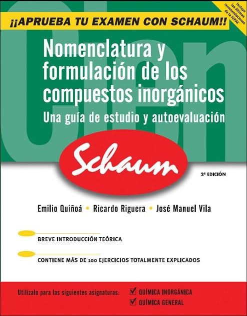 NOMENCLATURA FORMULACI 2º | 9788448146252 | Quiñoá,Emilio;Riguera,Ricardo;Vila,Jose Manuel