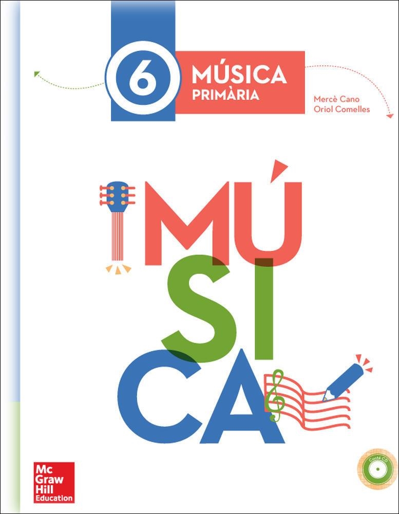 MUSICA 6 PRIM ALUM+CD CAT | 9788448195465 | Cano Nogué,Mercedes;Comelles I Folch,Oriol