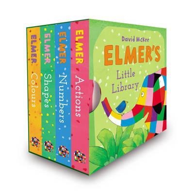 ELMER'S LITTLE LIBRARY | 9781783443963 | DAVID MCKEE