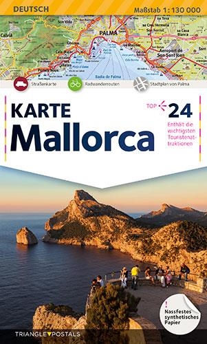 MALLORCA MAPA (ALEMAN) | 9788484780823 | Varios autores