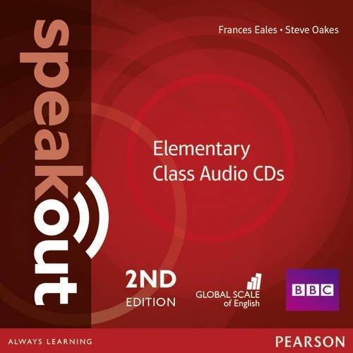 SPEAKOUT 2E ELEMENTARY CLASS CDS (3) | 9781447976684 | FRANCES EALES