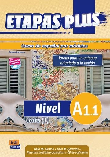 ETAPAS PLUS A1.1 ALUMNO | 9788498482447 | EUSEBIO HERMIRA, SONIA/COCA DEL BOSQUE, BEATRIZ/HERRERO SANZ, ELENA/SAGREDO JERÓNIMO, MACARENA/DE DI