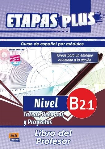 ETAPAS PLUS B2.1 PROFESOR | 9788498483611 | SERRALDE VIZUETE, BERTA/EUSEBIO HERMIRA, SONIA/DE DIOS MARTÍN, ISABEL