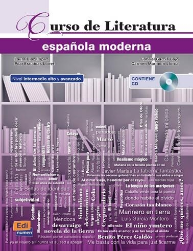 CURSO DE LITERATURA ESPAÑOLA MODERNA/CD | 9788498483819