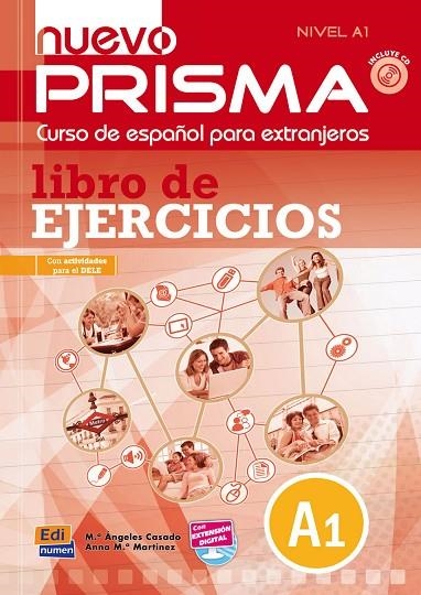 NUEVO PRISMA A1 EJERCICIOS/CD | 9788498483673 | CASADO PÉREZ, MARÍA ÁNGELES/MARTÍNEZ SEBASTIÁ, ANA