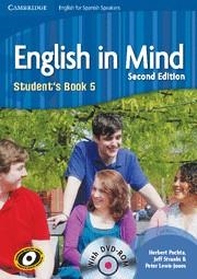 ENGLISH IN MIND 2E 5 SB+CD | 9788483237588 | PUCHTA, HERBERT/STRANKS, JEFF/LEWIS-JONES, PETER