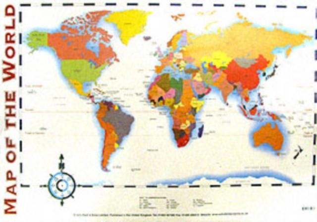 MAP OF THE WORLD | 9780721755960 | SCHOFIELD