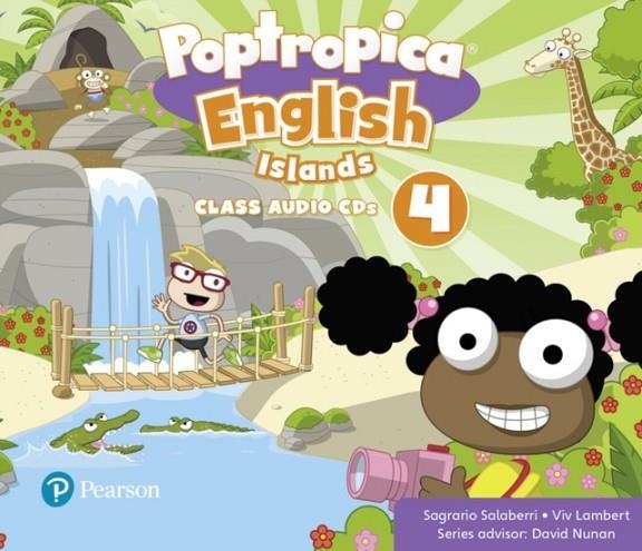 POPTROPICA ENGLISH ISLANDS 4 AUDIO CD | 9781292198583