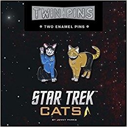 STAR TREK CATS TWIN PINS | 9781452164540 | JENNY PARKS