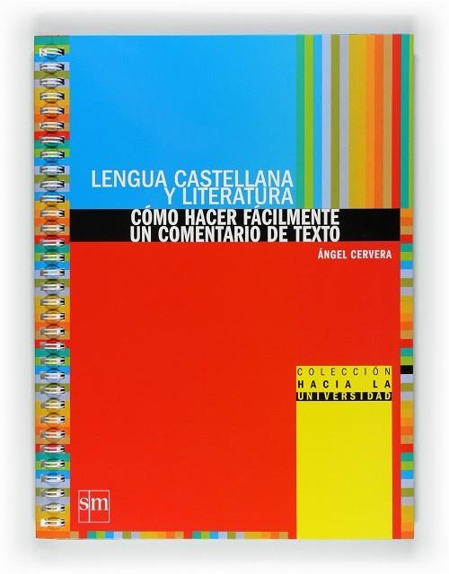 BACH.LENGUA CAST.COMO HACER FACILMENT.11 | 9788467540086 | Cervera Rodríguez , Ángel