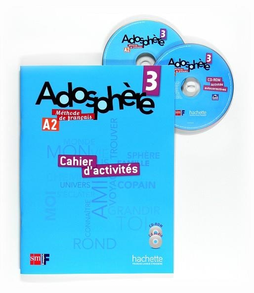 3º ESO FRANCÉS - ADOSPHÈRE  CAHIER D'ACTIVITÉS-11 | 9788467545821 | GALLON, FABIENNE/MACQUART MARTIN, CATHERINE