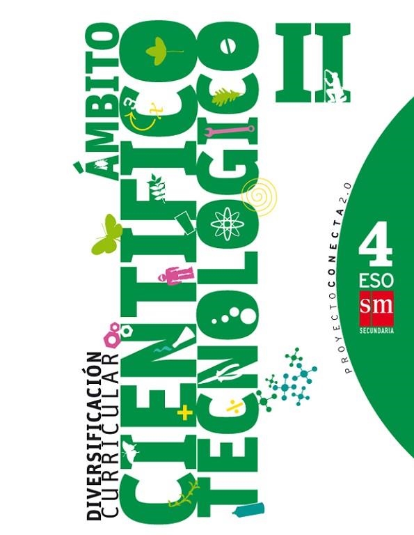 4º ESO DIVERSIFICACIÓN CURRICULAR ÁMBITO CT II -11 | 9788467548532 | EDICIONES SM,