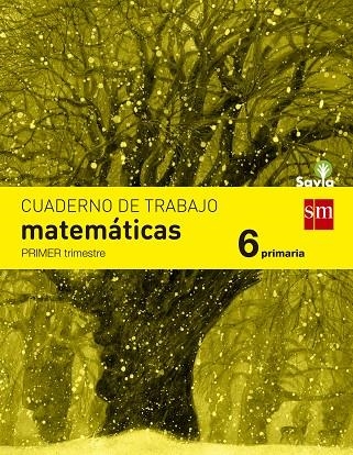 6º EP CUADERNO MATEMÁTICAS 1º TRIMESTRE SAVIA-15 | 9788467578577 | FERNÁNDEZ GARCÍA, CÉSAR/GARCÍA PORRAS, JOSÉ MARÍA