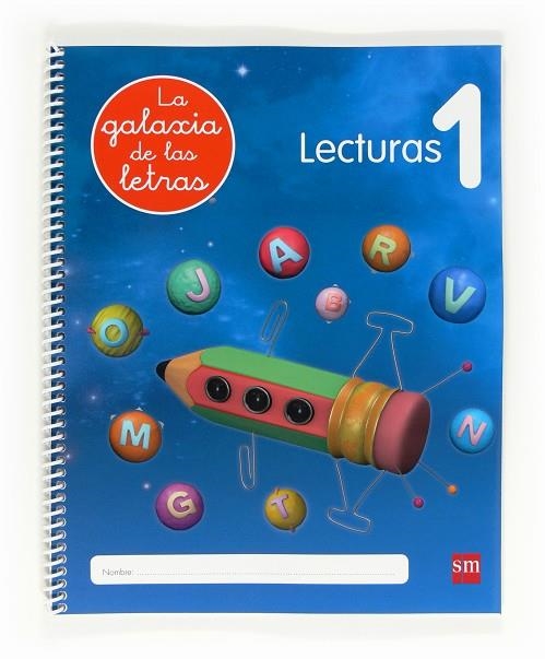 LECTOESCRITURA LA GALAXIA DE LAS LETRAS LECTURAS 1 12 | 9788467554786 | Martín Heredia, Anastasia