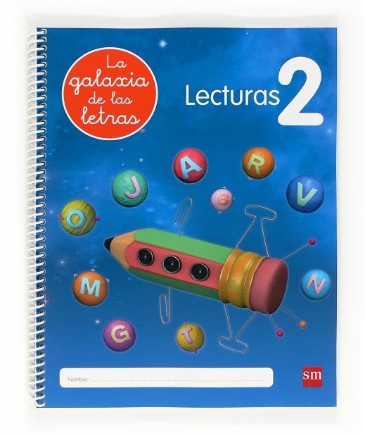 LECTOESCRITURA LA GALAXIA DE LAS LETRAS LECTURAS 2 12 | 9788467554793 | Martín Heredia, Anastasia